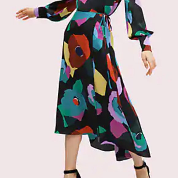 Kate Spade Floral Collage Skirt (NWT) - Picture 2 of 13